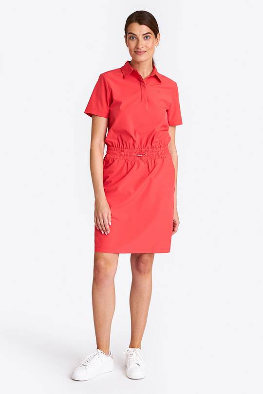 Woven strech polo dress 1 | Audimas