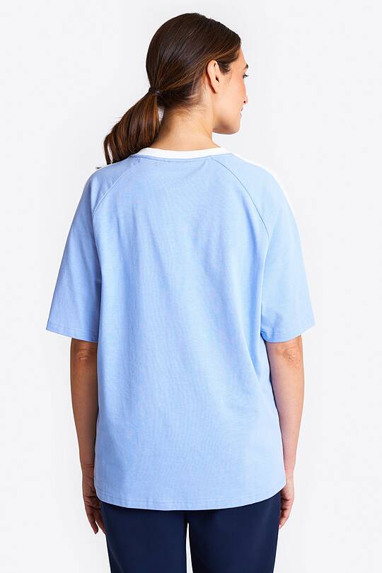 Oversized fit printed cotton t-shirt 2 | Audimas
