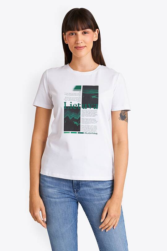 Short sleeves cotton T-shirt Nemunas 1 | Audimas