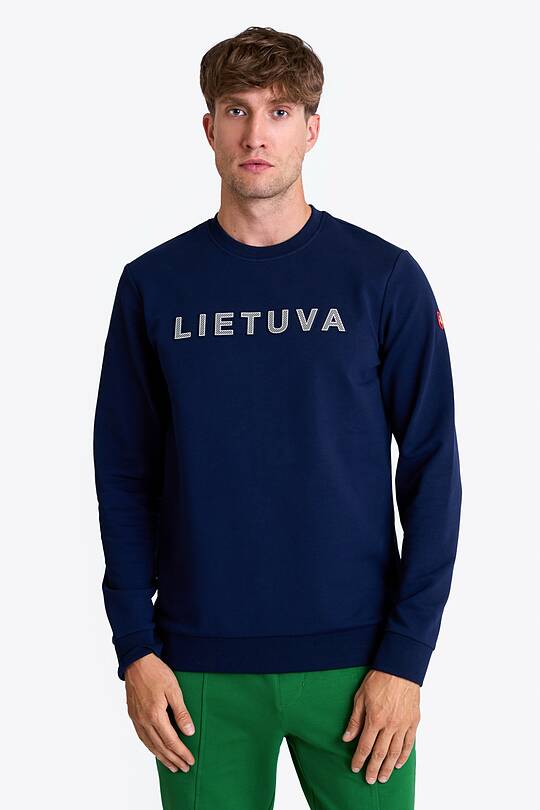National collection embroidered  sweatshirt 1 | Audimas
