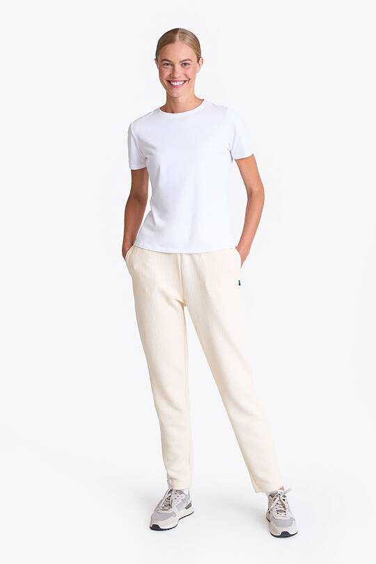 Textured fabric tapered sweatpants 1 | Audimas