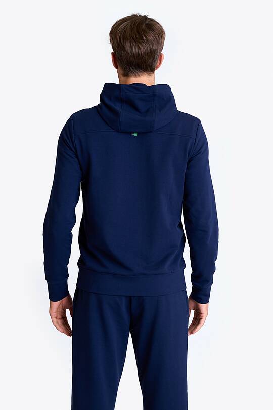 Cotton French terry full-zip hoodie 2 | Audimas