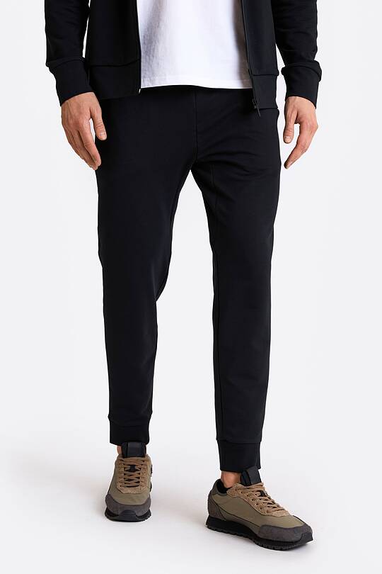 Tapered fit cotton French terry sweatpants 2 | Audimas