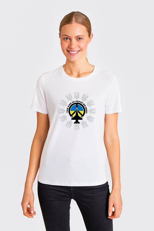 Short sleeves cotton T-shirt Peace 1 | Audimas