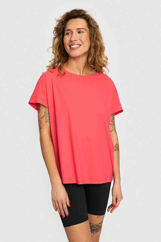 SENSITIVE fabric short sleeve T-shirts 1 | Audimas