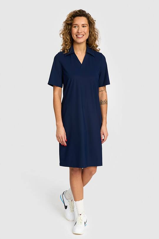 SENSITIVE fabric short sleeve dress 1 | Audimas