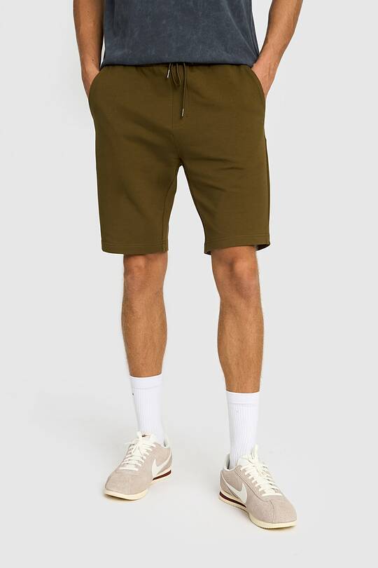 Stretch cotton French terry sweatshorts 2 | Audimas