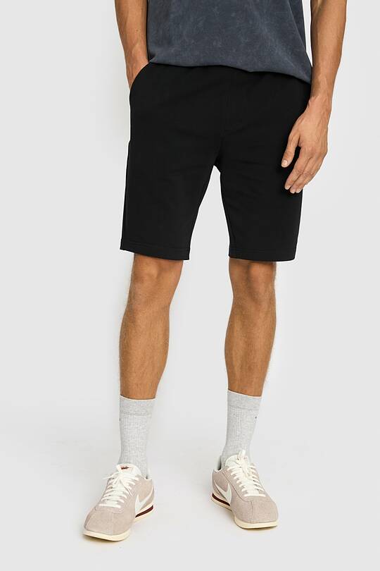 Stretch cotton French terry sweatshorts 2 | Audimas