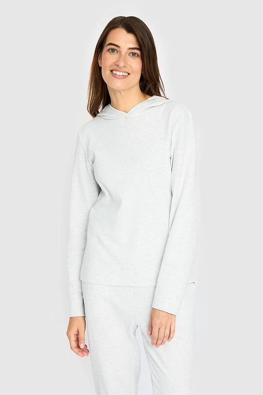 Textured cotton hoodie 1 | Audimas