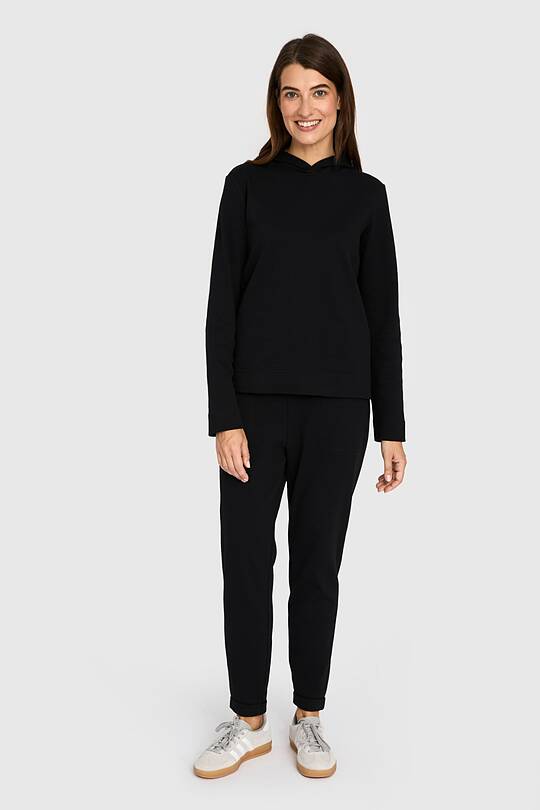 Textured cotton sweatpants 1 | Audimas