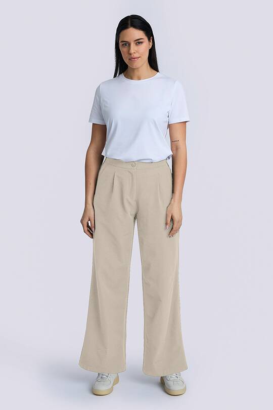 High waisted wide leg pants 1 | Audimas