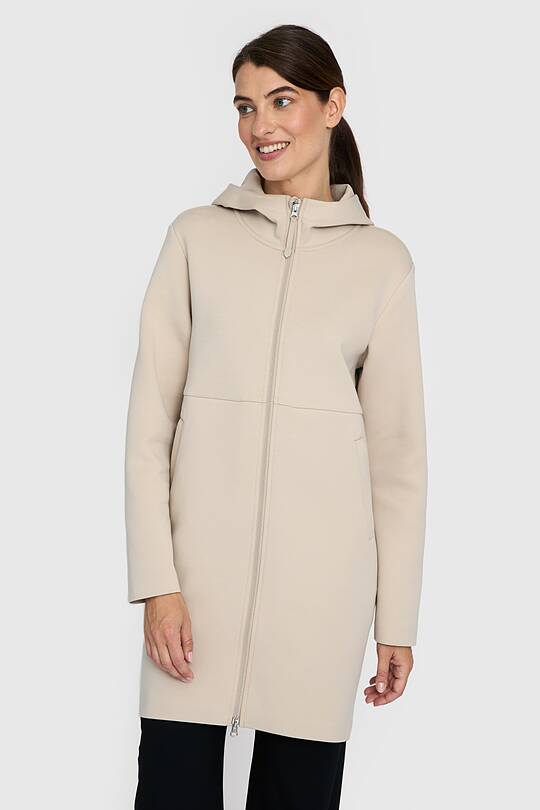 Long full-zip cotton hoodie 1 | Audimas