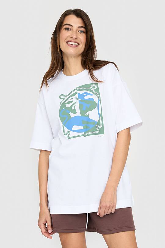 Oversized short sleeve T-shirt 2 | Audimas