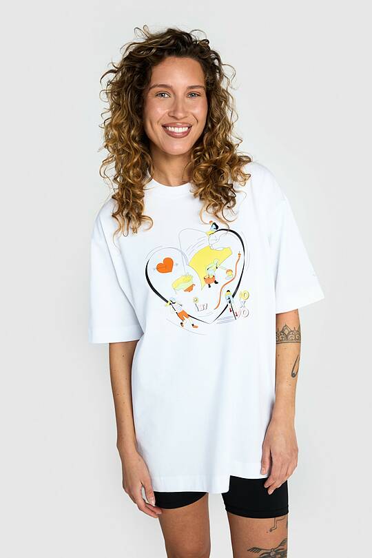 Short sleeves cotton T-shirt SUMMER OF MOVEMENT 90X90 2 | Audimas