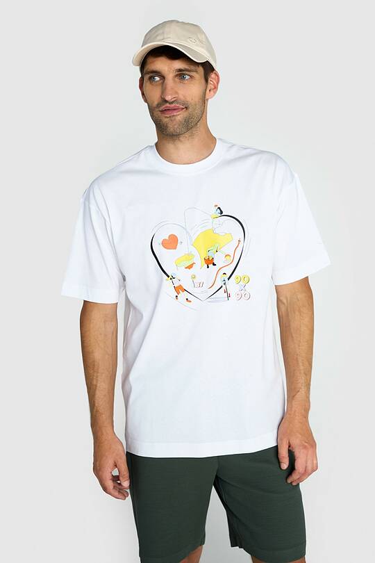 Short sleeves cotton T-shirt SUMMER OF MOVEMENT 90X90 1 | Audimas