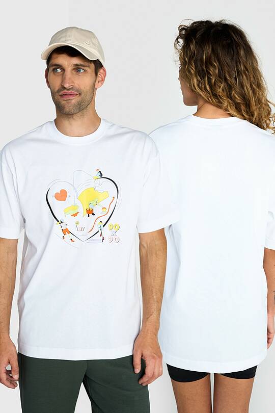 Short sleeves cotton T-shirt SUMMER OF MOVEMENT 90X90 1 | Audimas