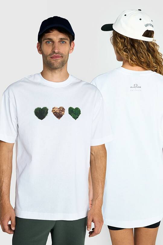 Short sleeves cotton T-shirt UNITY OF NATURE 1 | Audimas