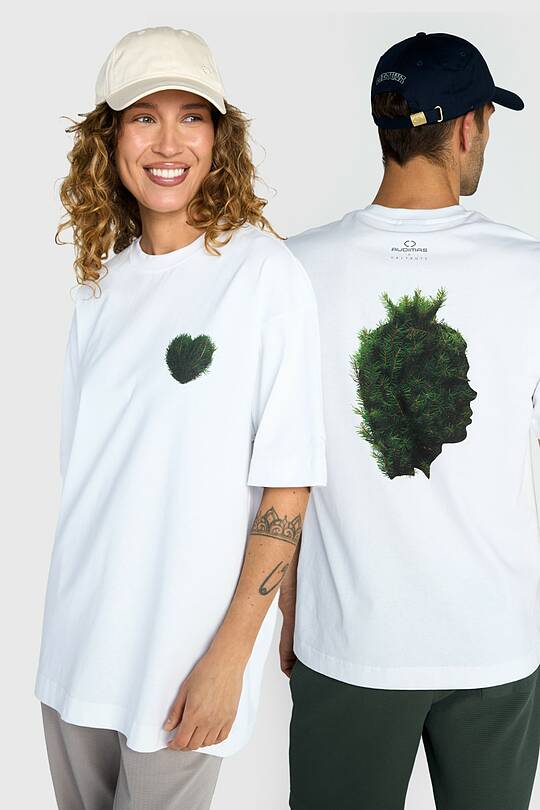 Short sleeves cotton T-shirt  QUEEN OF THE GRASS SNAKES 1 | Audimas