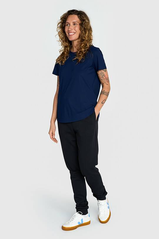 Tapered cotton French terry sweatpants 1 | Audimas