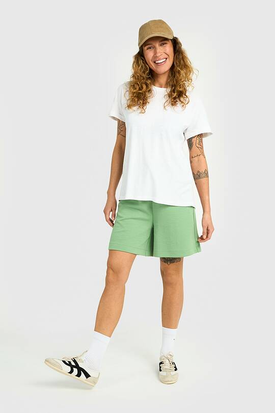 Textured sweatshorts with Viscose 1 | Audimas