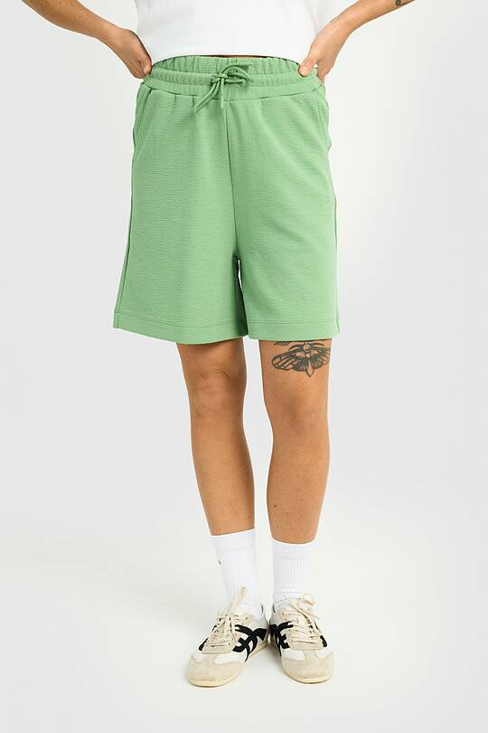 Textured sweatshorts with Viscose 2 | Audimas