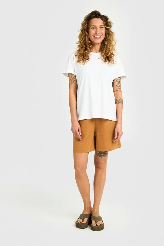 Textured sweatshorts with Viscose 1 | Audimas