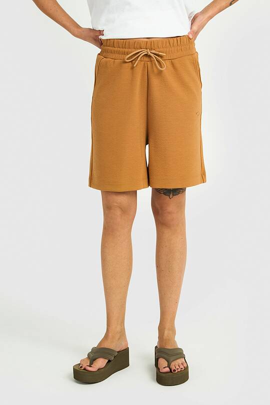 Textured sweatshorts with Viscose 2 | Audimas