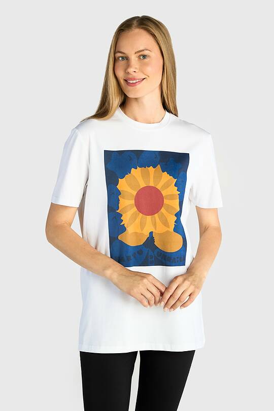 Short sleeves cotton T-shirt Together with Ukraine 1 | Audimas