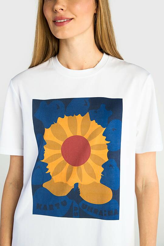 Short sleeves cotton T-shirt Together with Ukraine 2 | Audimas