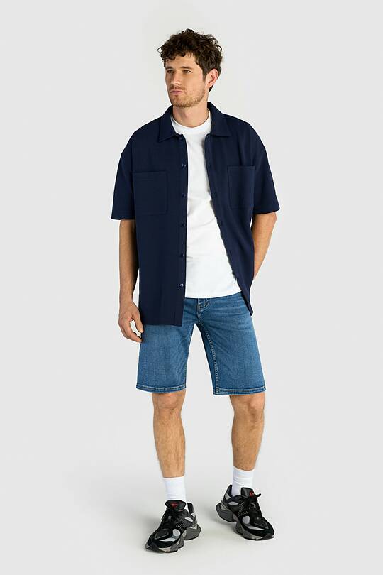 Jeans shorts with elastane 1 | Audimas