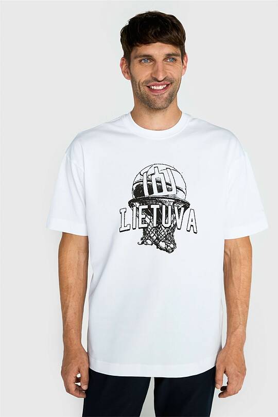 Short sleeves cotton T-shirt  United Power 2 | Audimas