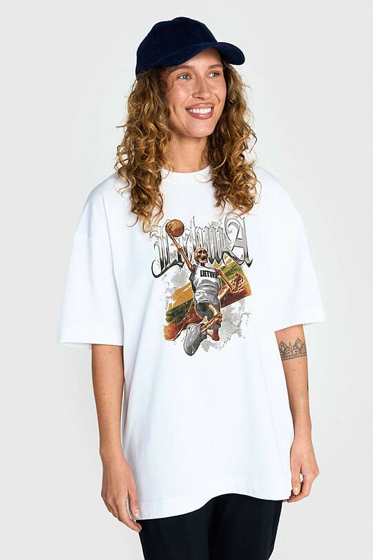 Short sleeves cotton T-shirt Path to Victory 2 | Audimas