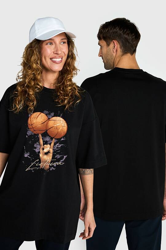 Short sleeves cotton T-shirt Rhythm of Victory 1 | Audimas