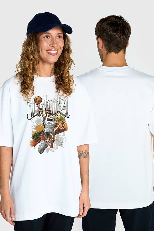 Short sleeves cotton T-shirt Path to Victory 1 | Audimas