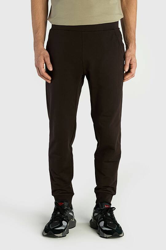 Tapered cotton French terry sweatpants 2 | Audimas