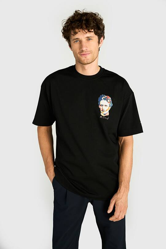 Short sleeves cotton T-shirt Code of culture 2 | Audimas