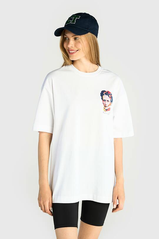 Short sleeves cotton T-shirt Code of culture 2 | Audimas