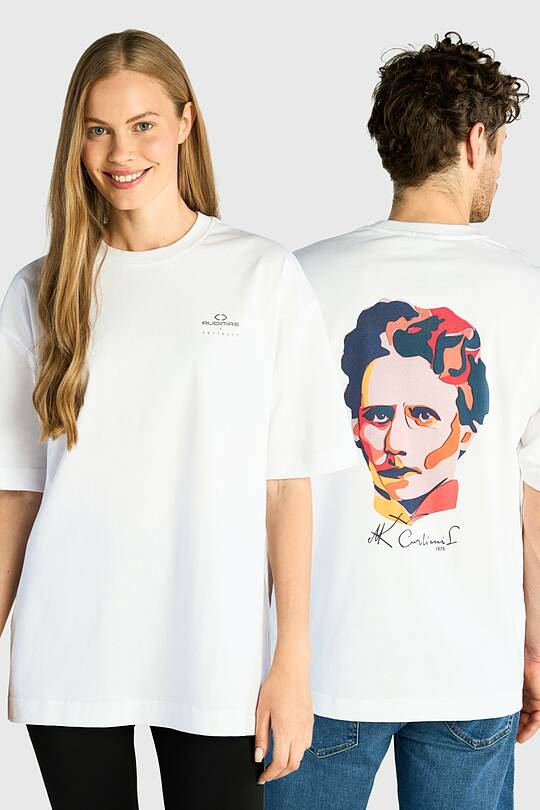 Short sleeves cotton T-shirt M. K. Čiurlionis 150 1 | Audimas
