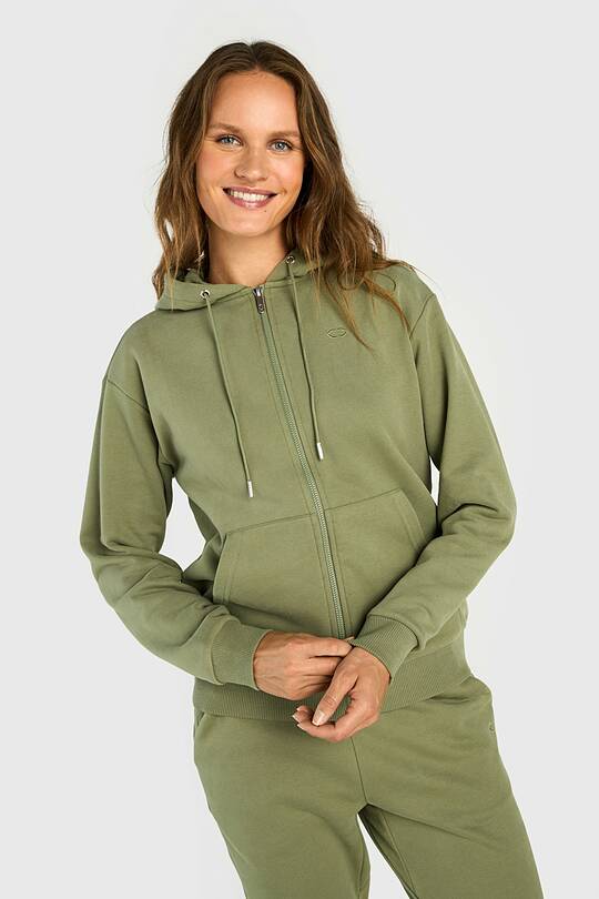 Soft full-zip cotton hoodie 1 | Audimas