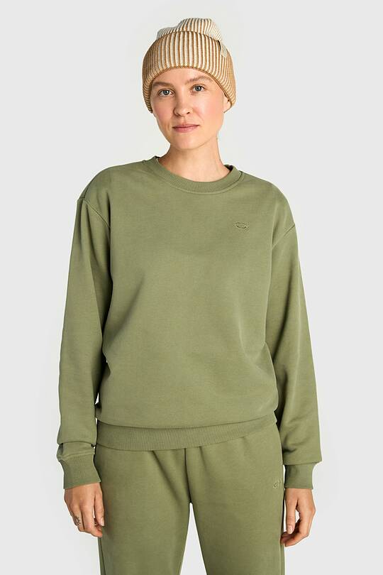 Peach-touch crewneck sweatshirt 1 | Audimas