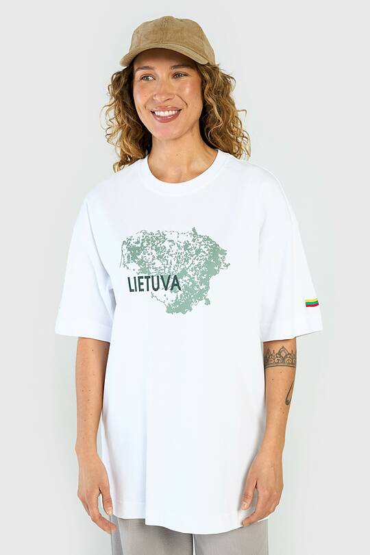 Oversized short sleeve T-shirt 2 | Audimas