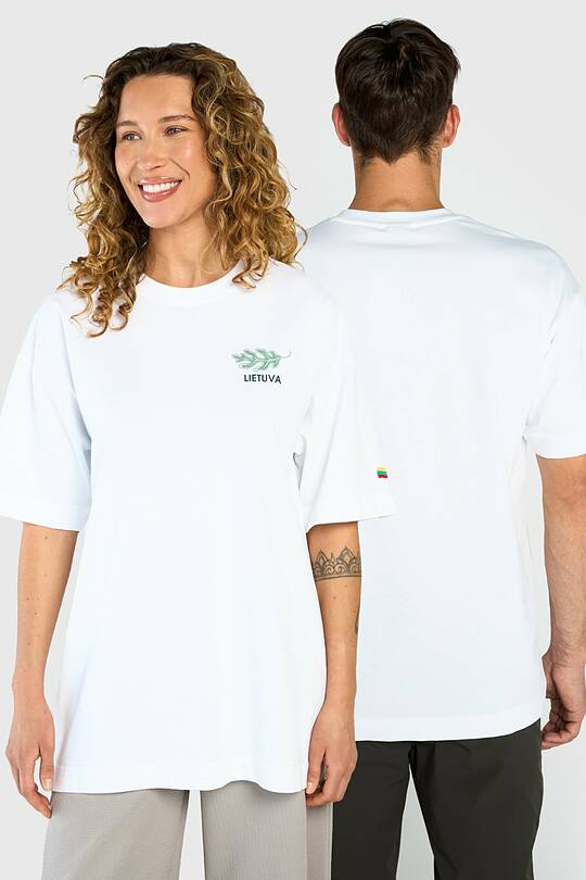 Oversized short sleeve T-shirt 1 | Audimas