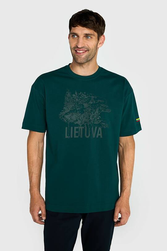 Oversized short sleeve T-shirt 2 | Audimas