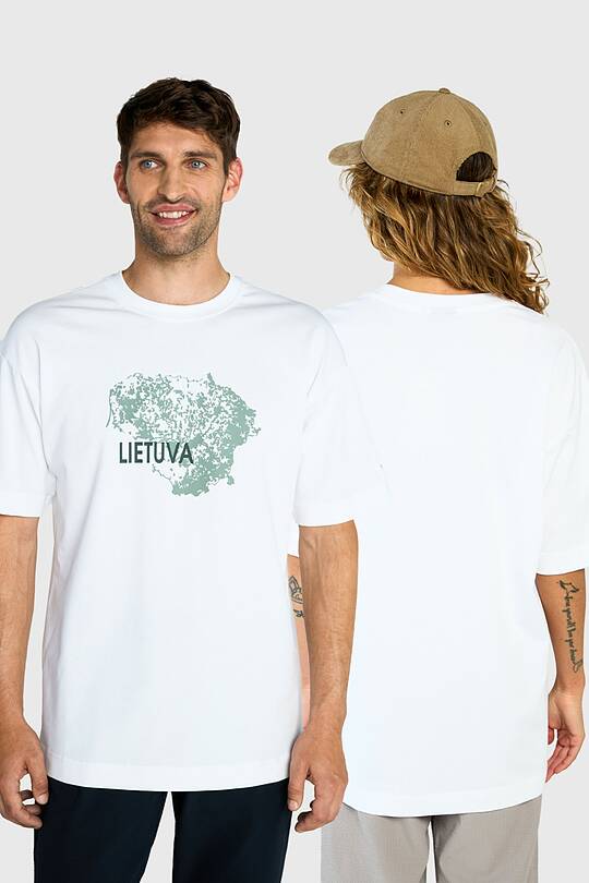 Oversized short sleeve T-shirt 1 | Audimas