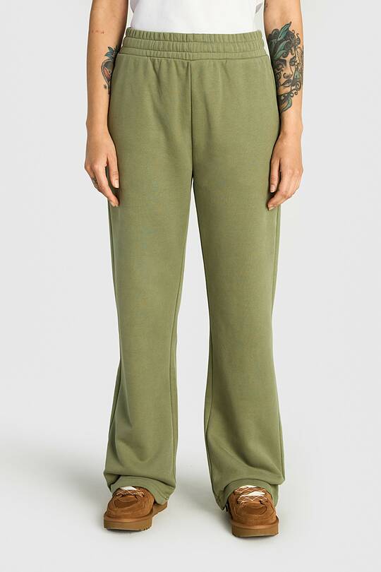 Peach-touch cotton wide sweatpants 2 | Audimas