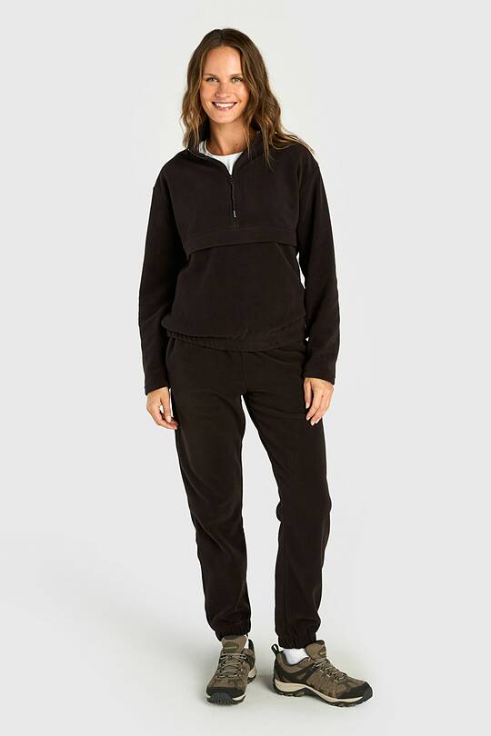 Peach-touch tapered fit cotton sweatpants 1 | Audimas