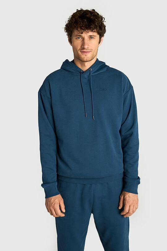 Cotton French terry hoodie 1 | Audimas