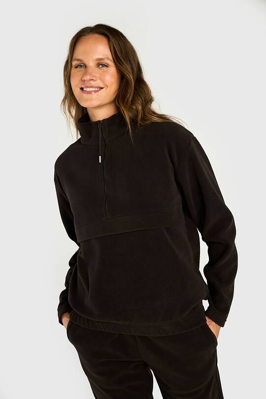 Fleece half-zip sweatshirt 2 | Audimas