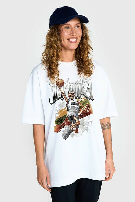 Short sleeves cotton T-shirt Path to Victory 2 | Audimas