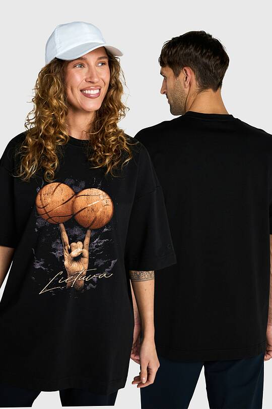 Short sleeves cotton T-shirt Rhythm of Victory 1 | Audimas